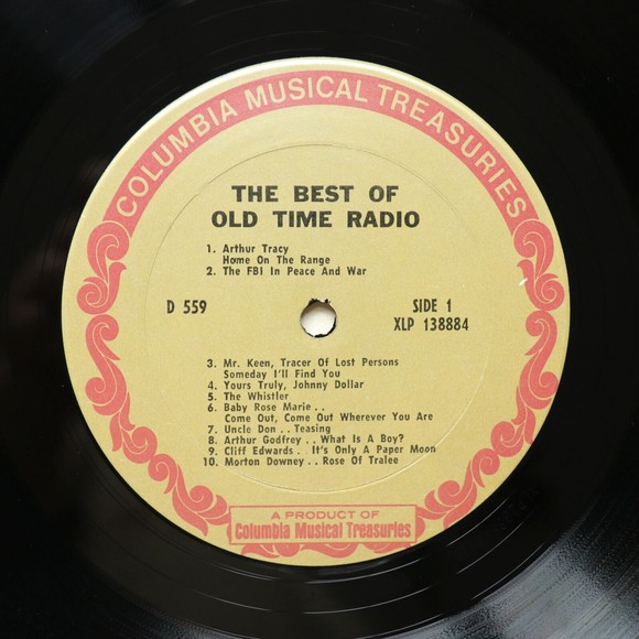 The Best Of Old Time Radio - Various Artists - CBS Marketing P2M 5373 (1969) - Picture 7 of 12